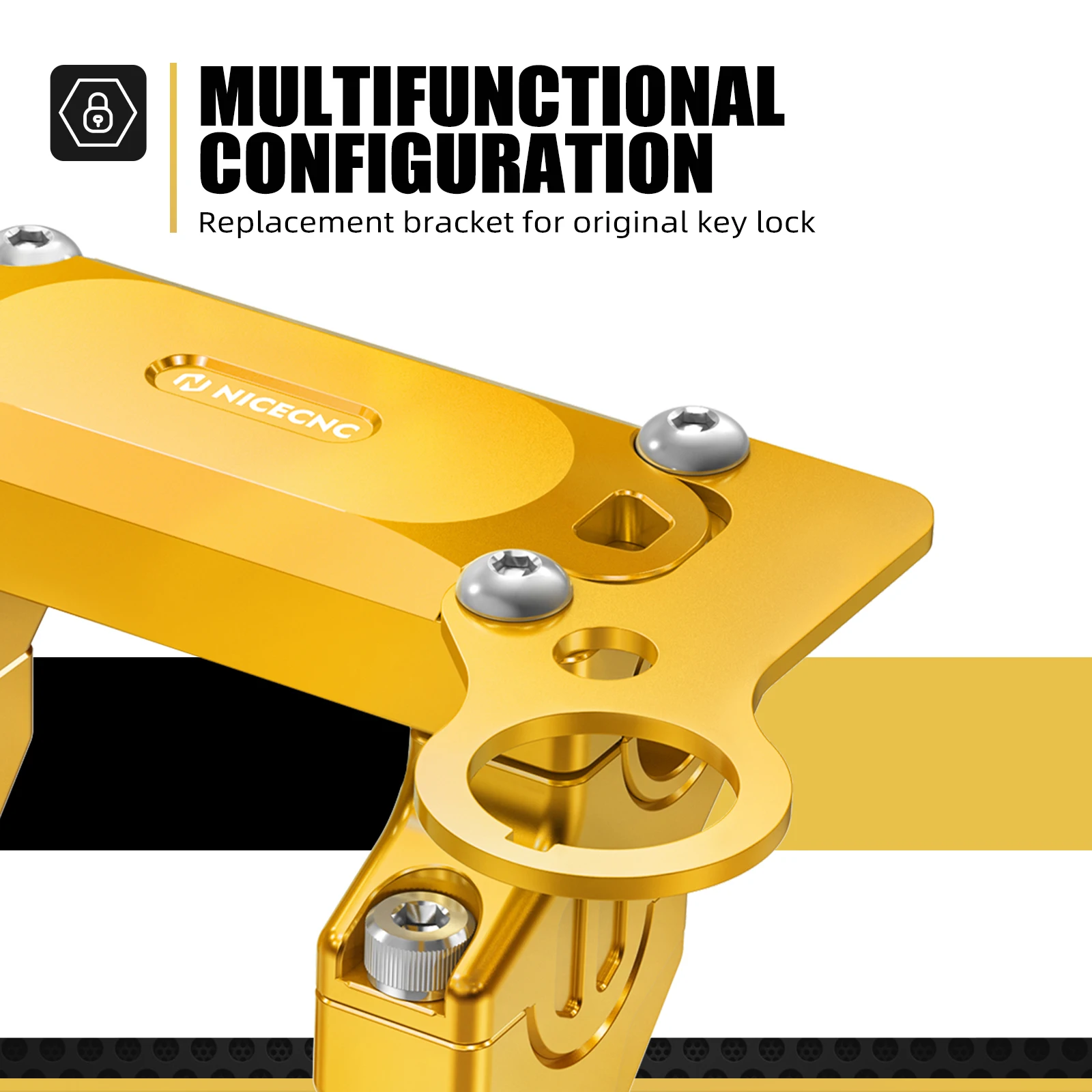 NICECNC For 2024 Suzuki DRZ400SM DR-Z400SM DR-Z400 SM 2005-2024 Motorcycle Handlebar Bar Riser Mount Clamp Offset Adapters Kit - Image 6