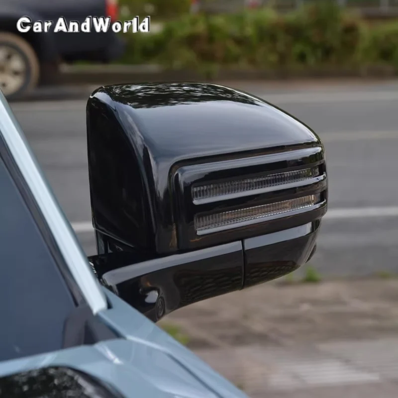 

Крышка зеркала заднего вида на дверь из АБС-пластика, накладки на брови заднего вида, автомобильные аксессуары для BYD Formula Equation Leopard Titanium 3 2025 2026