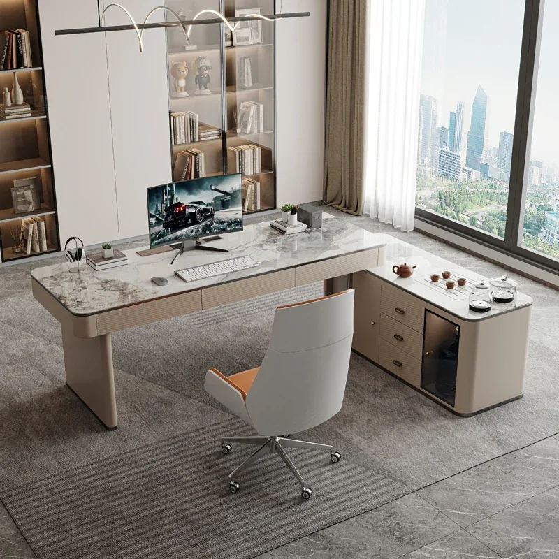 Drawer Asthetic Executive Desk Stuff Strong Cabinent Designe Executive Desk Computer Modern Escritorios De Computadora Furniture