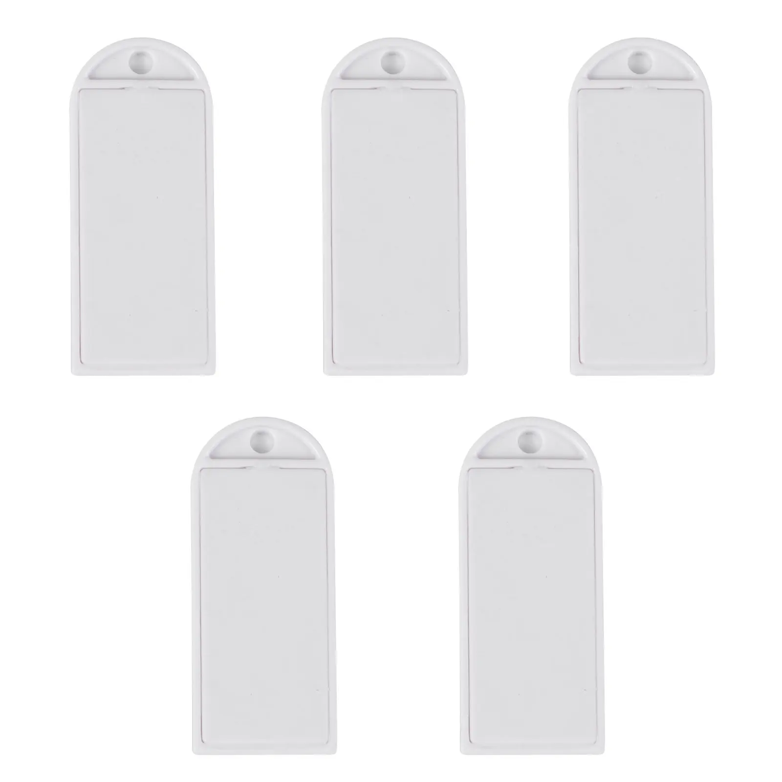 

5Pcs NFC Tag Blank White Cards with Circuit Read Write Lock Compatible NFC Mobile Phone Sticker Waterproof Label for Business
