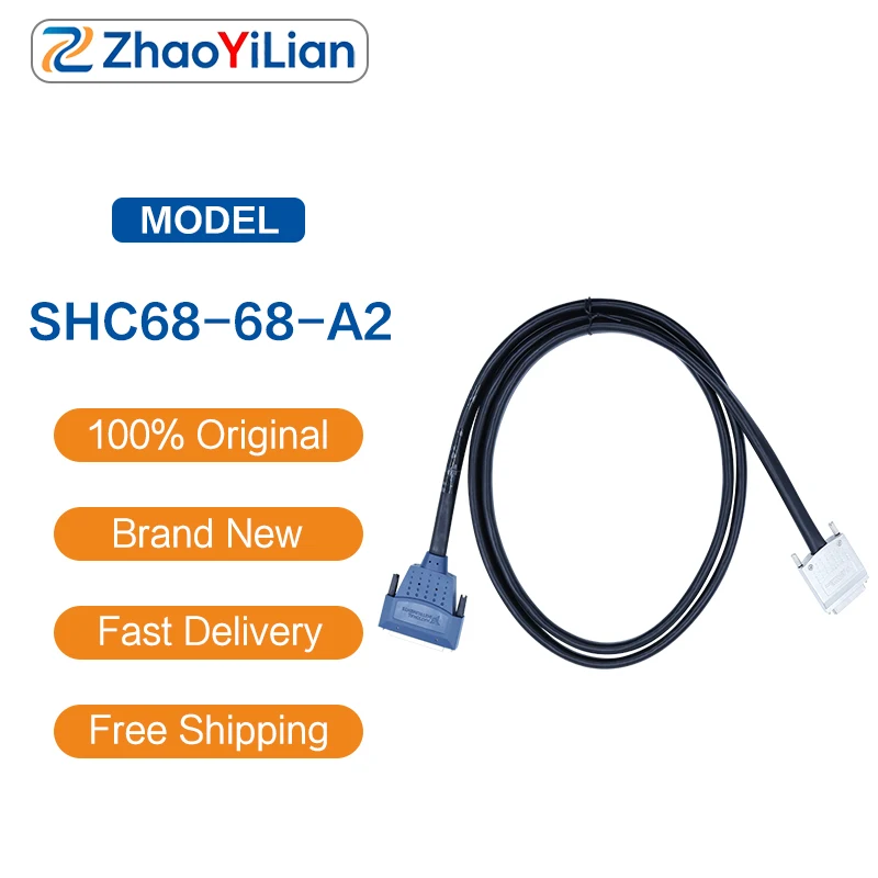 For SHC68-68-A2 68Pin VHDCI Male To SCSI Female Shielded DAQ Twisted Pair Cable For NI X M Series