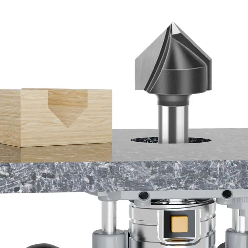 Precisions 90° Routers Bit With Anti Corrosion Coating For Integrated Wall Panel Processing