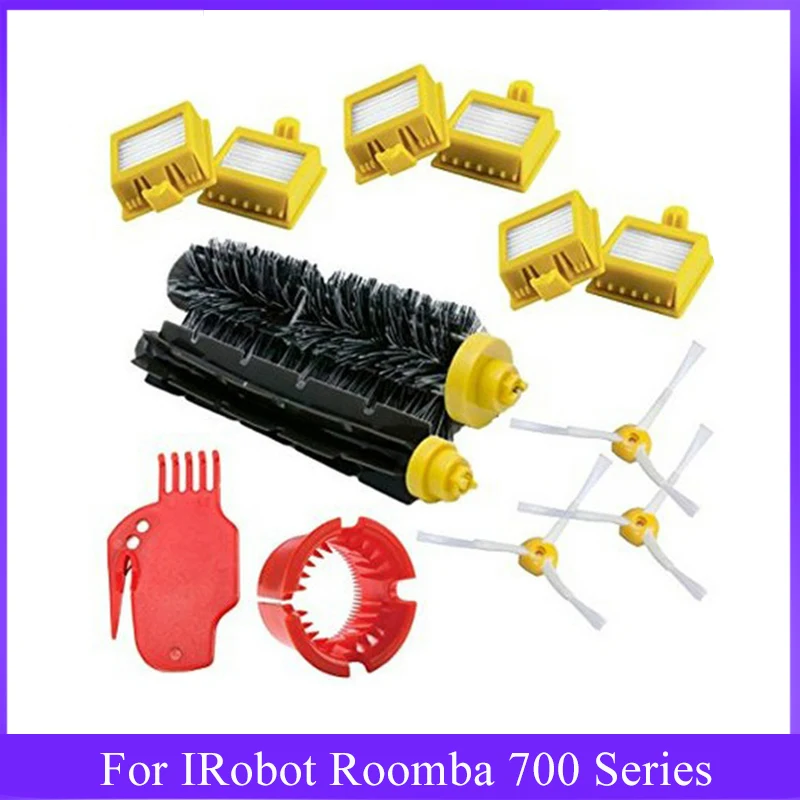 Kit di ricambio per IRobot Roomba 700 Series 760 770 772 774 775 776 780 782 785 786 accessori spazzola per filtri a rullo spazzola