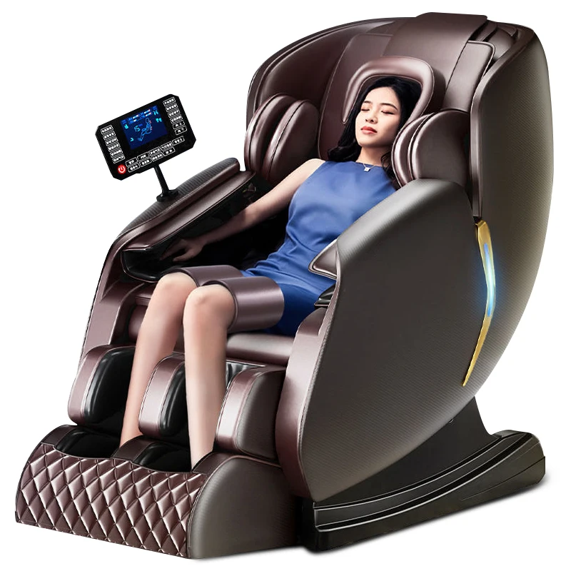 Luxury Shiatsu Zero Gravity Massager Chair SL Track Body Massager Touch Massage Chair