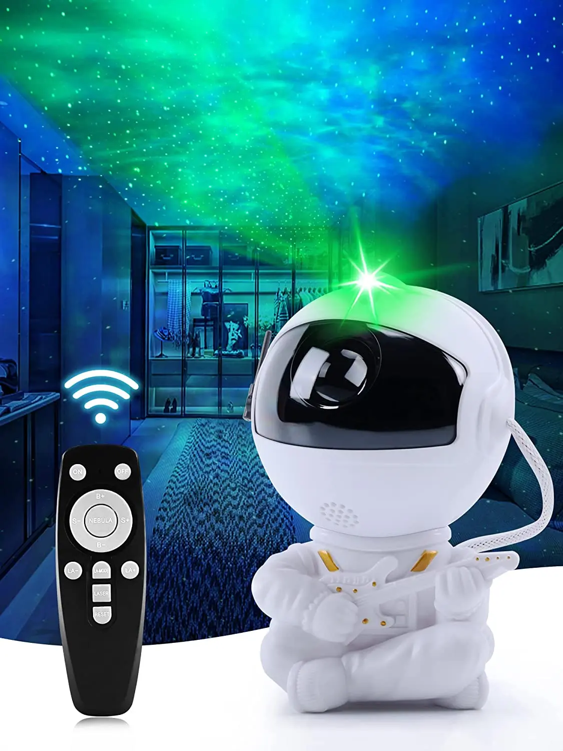 

Northern Lights Projector, Starry LED Night Light,Galaxy Projection for Girls Boys Birthday Christmas Gifts Room Ceiling Decor
