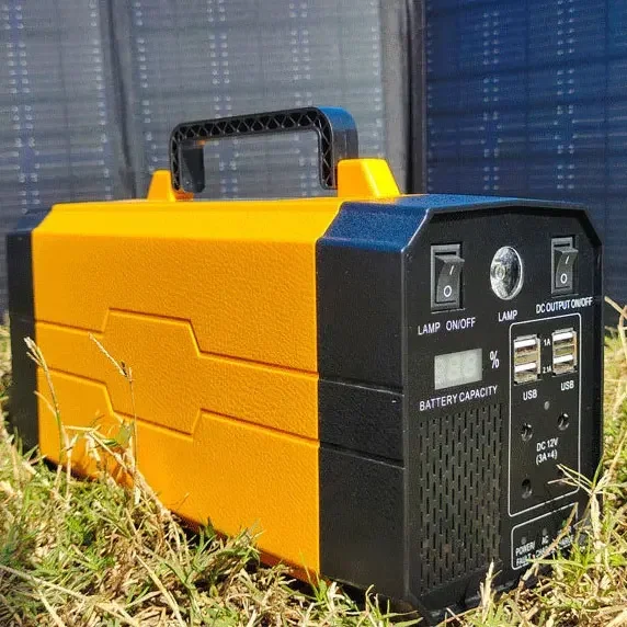 500W Portable Power Station 512Wh solar generetor 220V    Sine Wave AC Outdoor Powered Generator Emergency Mobile Power Bank