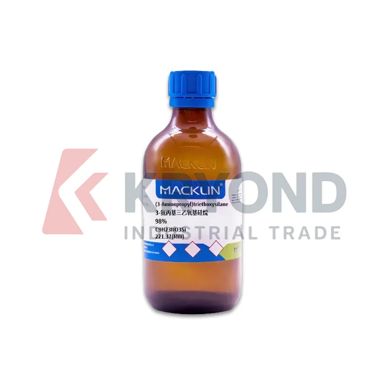 MACKLIN KH550 3-Aminopropyltriethoxysilane Laboratory Reagent Silane Coupling Agent for Surface Modification Research 25ml 1L