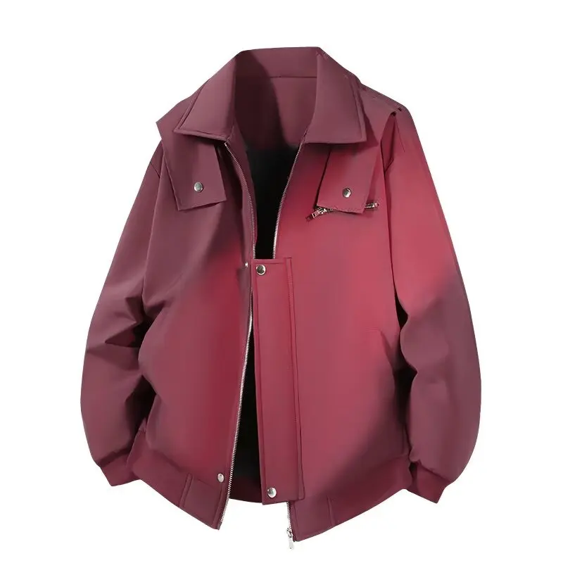 

Высококачественная рабочая одежда, мужская свободная модная весенняя новинка 2024, универсальная повседневная стильная куртка-пилот