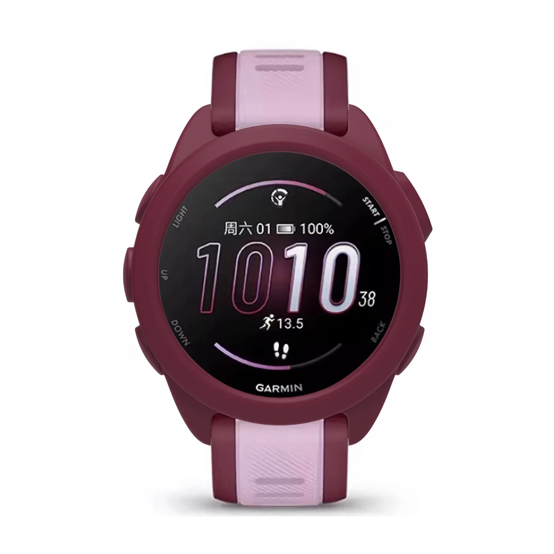 غطاء سيليكون ناعم لـ Garmin Forerunner 165 حافظة واقية خفيفة للغاية لتزيين حافظة الساعة (واقي الشاشة غير متضمن)