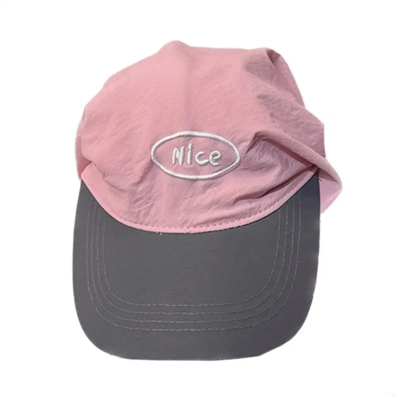 C71F Chữ Thanh Lịch Mũ Trùm Đầu Thời Trang Mũ Bóng Chày Hoạt Động Ngoài Trời Mũ Đi Bộ Đường Dài