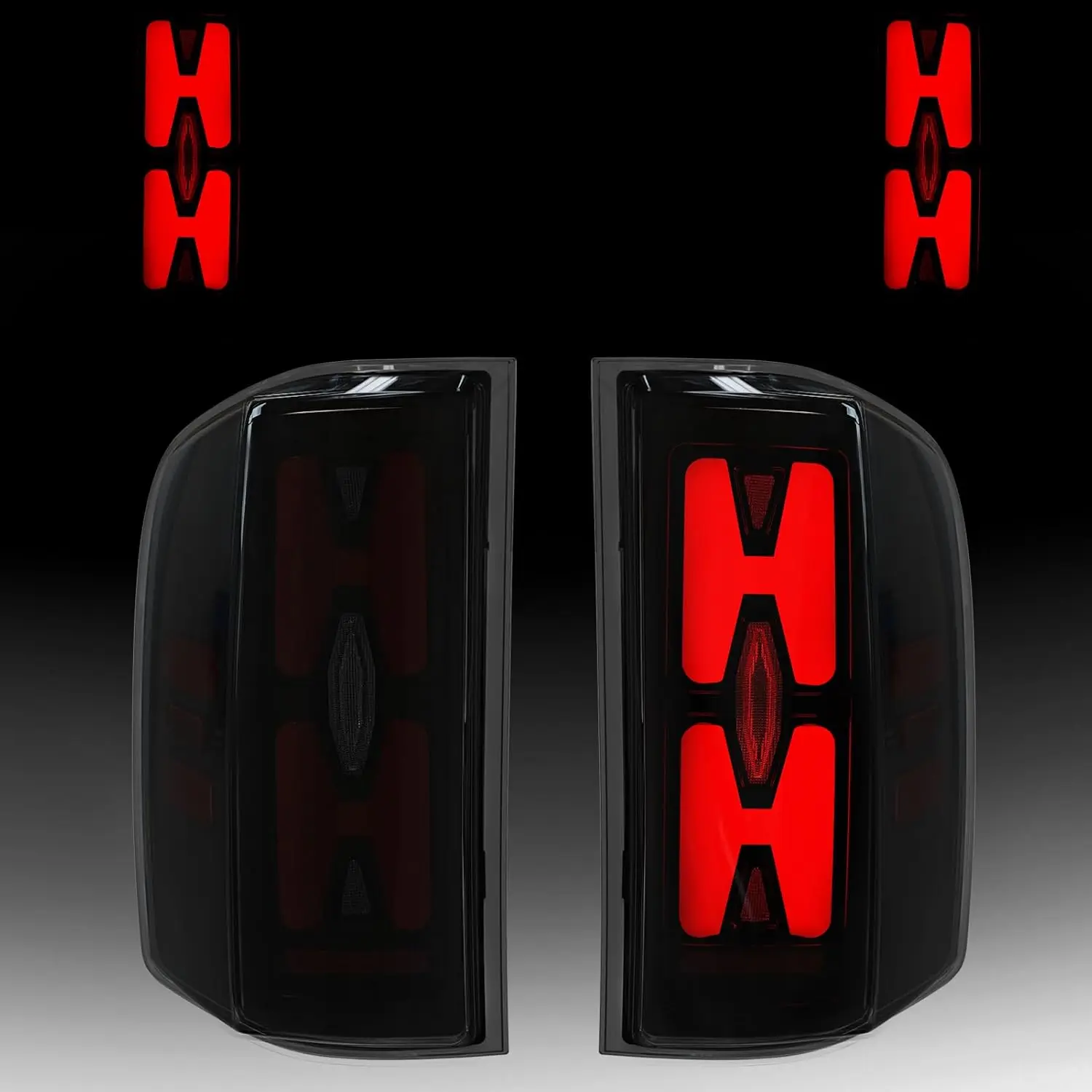 

Последовательный задний фонарь для Chevy Silverado 1500 2500HD 3500HD 2007-2013 гг., анимация запуска, указатель поворота, задний фонарь заднего хода