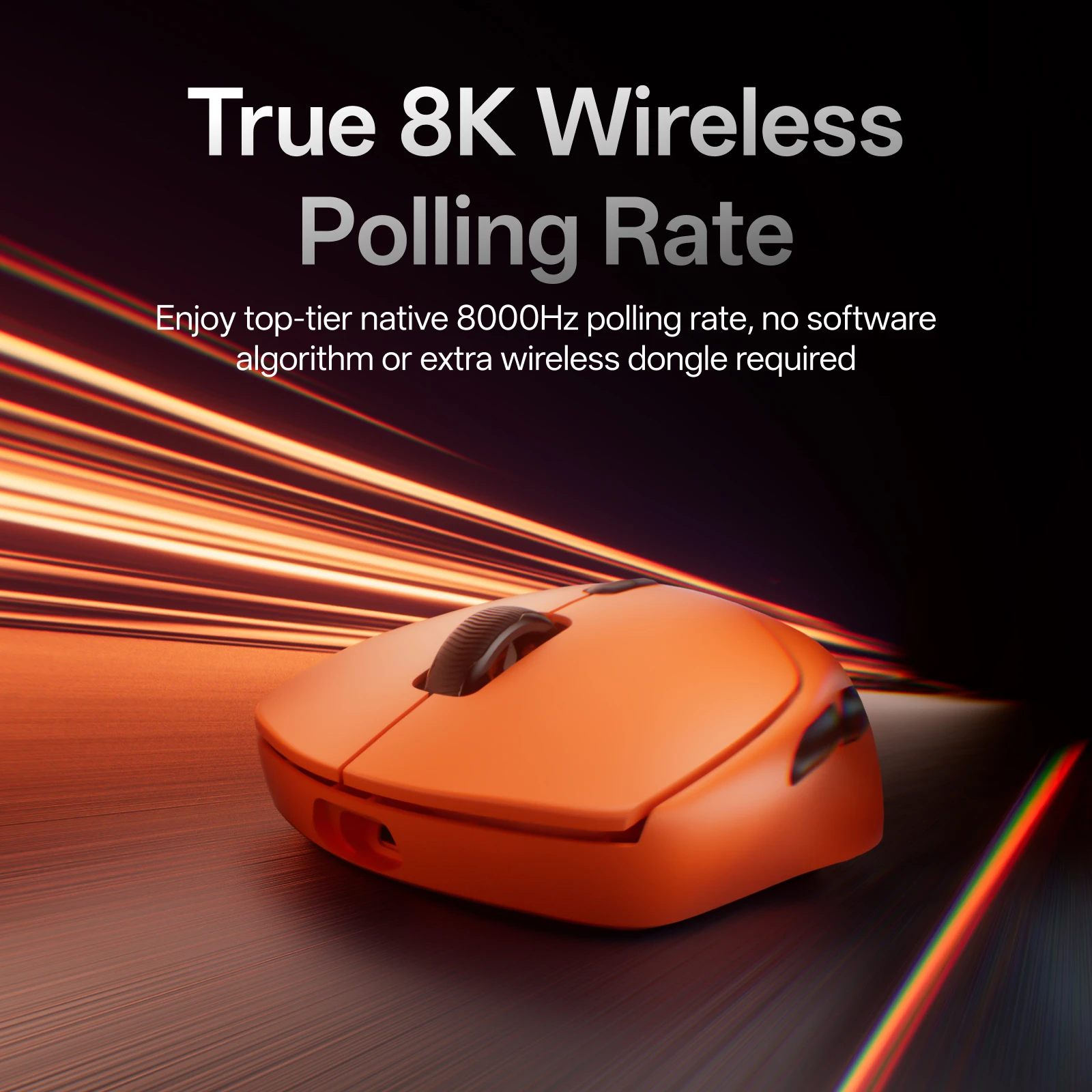 Rapoo VT1 MAX GEN-2 Wireless Gaming Mouse True 8K Wireless Polling