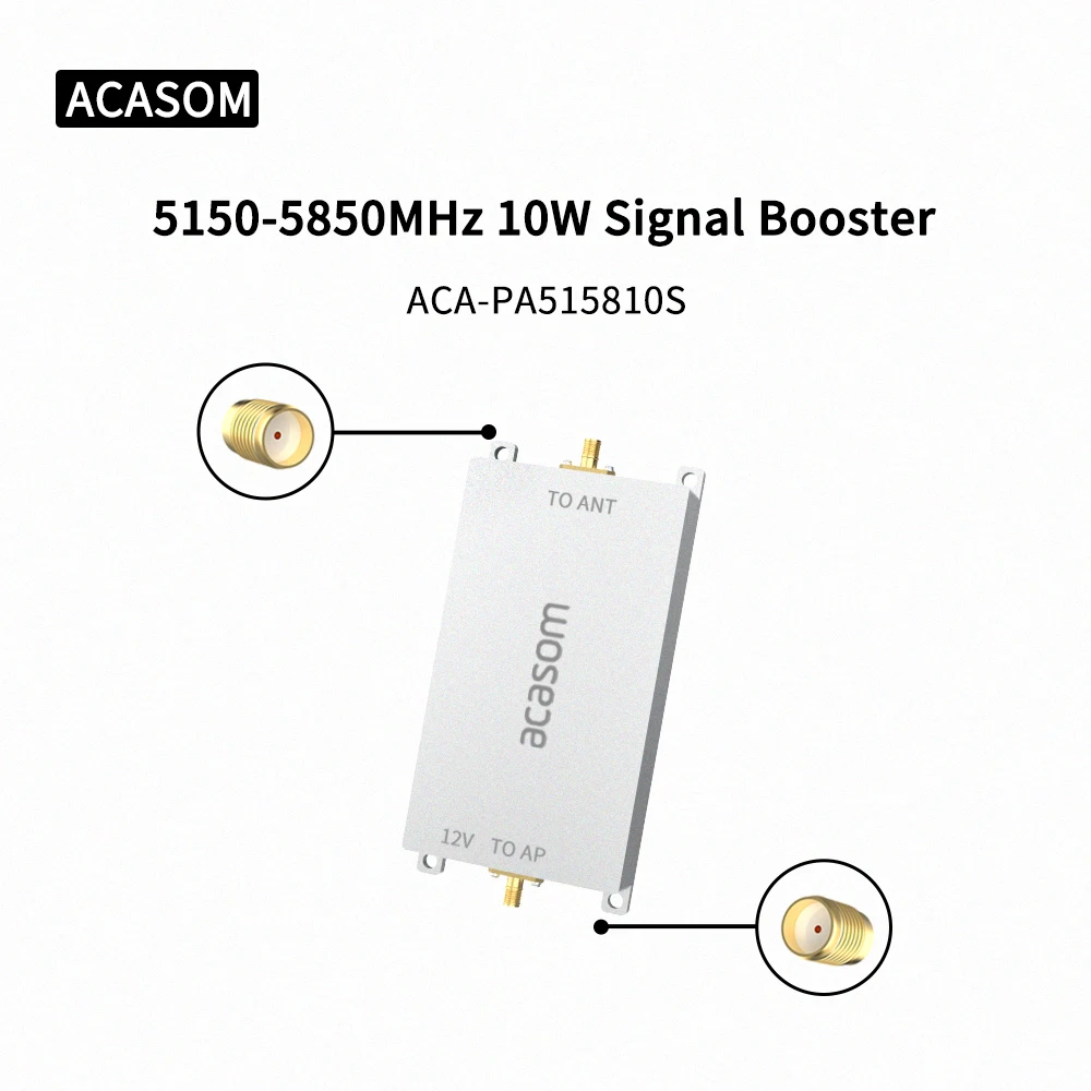 5.15-5.85GHz 10W DJI Drone Mavic 3 Phantom Avata FPV amplificatore di segnale Extender ripetitore di segnale Drone Range Extender