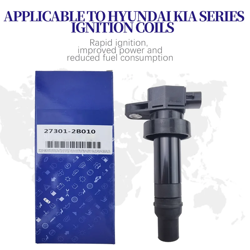 Suitable for Hyundai Elantra Solaris Elantra I30 Accent Kia Rio Tinto 1.6L27301 2B010L4 1.6 5C1586 C1543 ignition coil