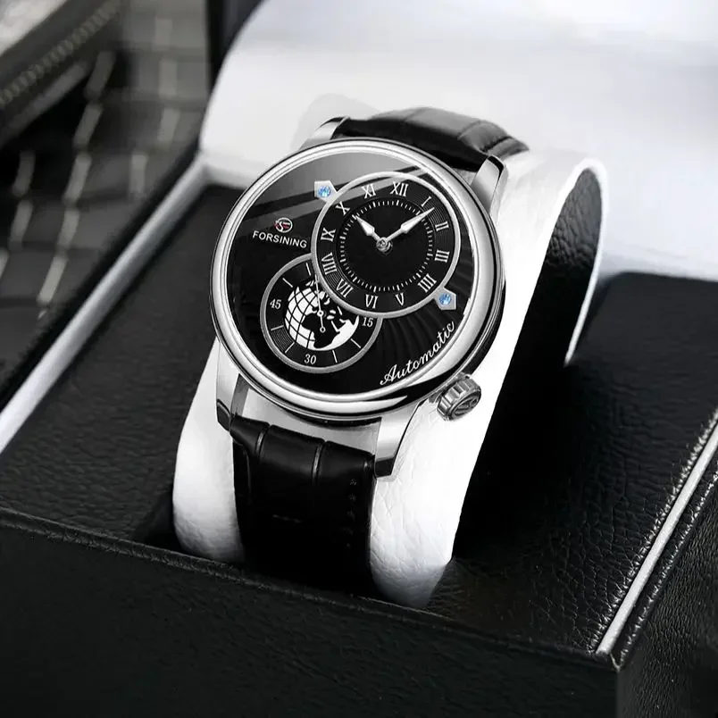 

НОВЫЕ модные повседневные полые автоматические механические мужские наручные часы, простые водонепроницаемые спортивные мужские часы Relogio