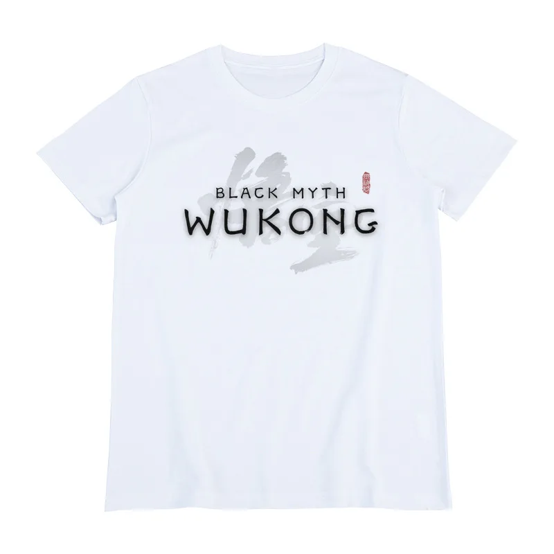 Mito nero Wukong Gravidanza T-shirt Modello di stampa grafica Manica corta Estate Adulto Casual Maternità Moda Top larghi