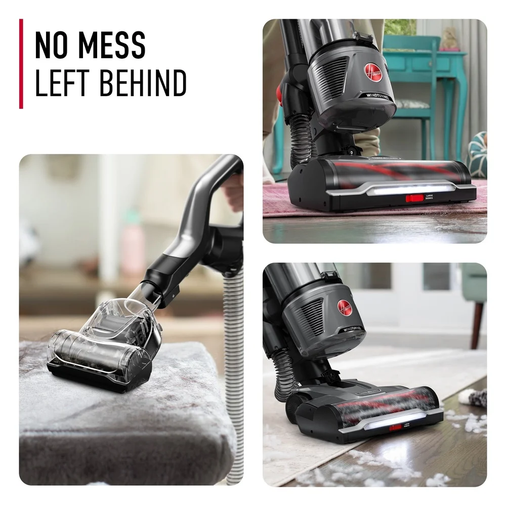 Вертикальный пылесос без мешка с технологией запутывания Мощный всасывающий HEPA-фильтр Поворотная удлинительная палочка рулевого управления