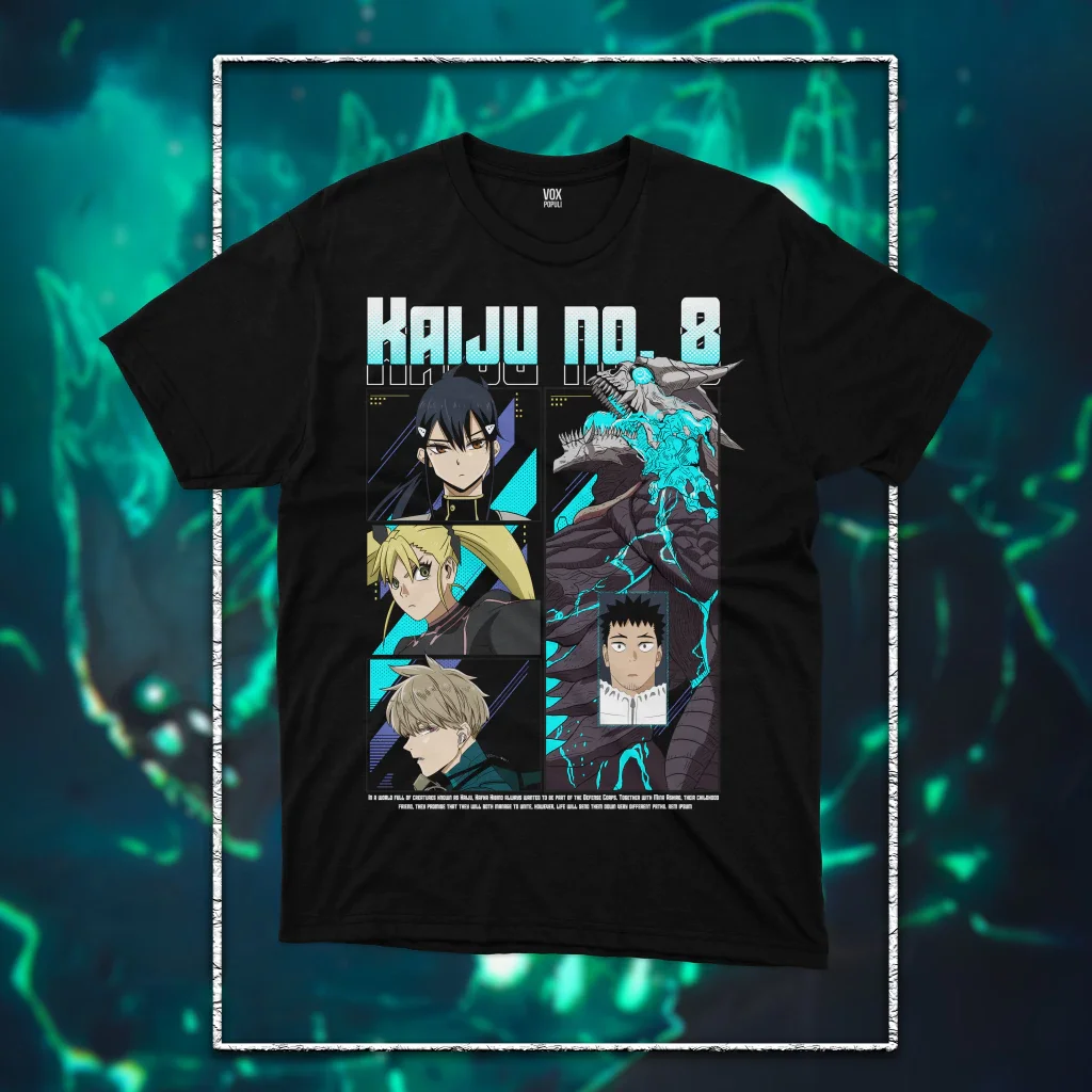 

KAIJU TODOS T-Shirt Anime Manga Gifts Tee Sweater Hoodies Shirt All Size
