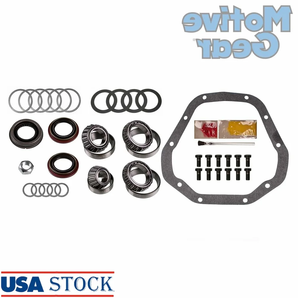 

Dana 70U Master Bearing Kit Ring Pinion Installation Kit with Bolts Shims Heavy Duty Off Road Components