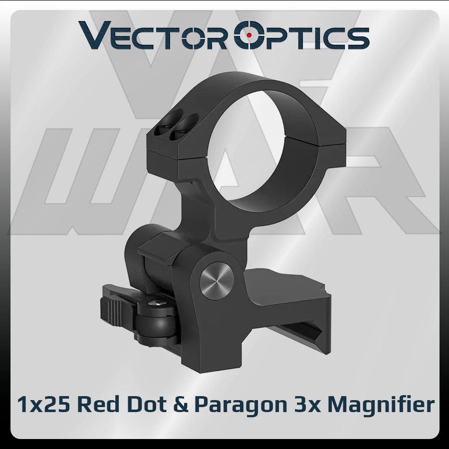 30Mm Flip-To-Side Quick Release Picatinny Ring Mount 1.57In Height Fast Transition Compatible with Magnifier/red Dot