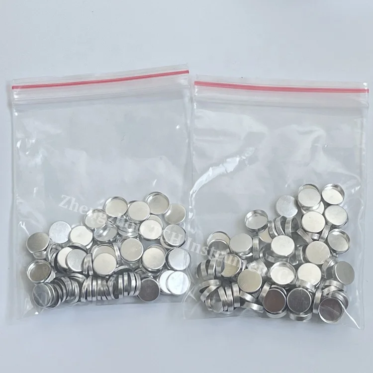 مقالي عينة ألومنيوم قياسية صلبة TA Q10 مع غطاء لأدوات 900786.901/900779.901 TA Q10/Q100 #2