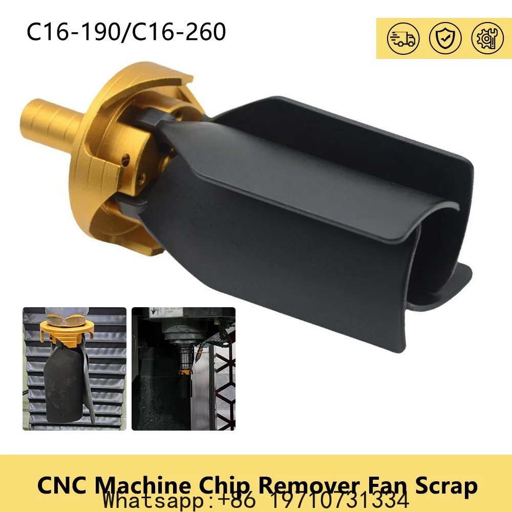 CNC Tools End Mill Machine Chip Removal Fan Scrap Automatic Cleaning Tool for Engraver Dust Removing Industrial Waste Scraper