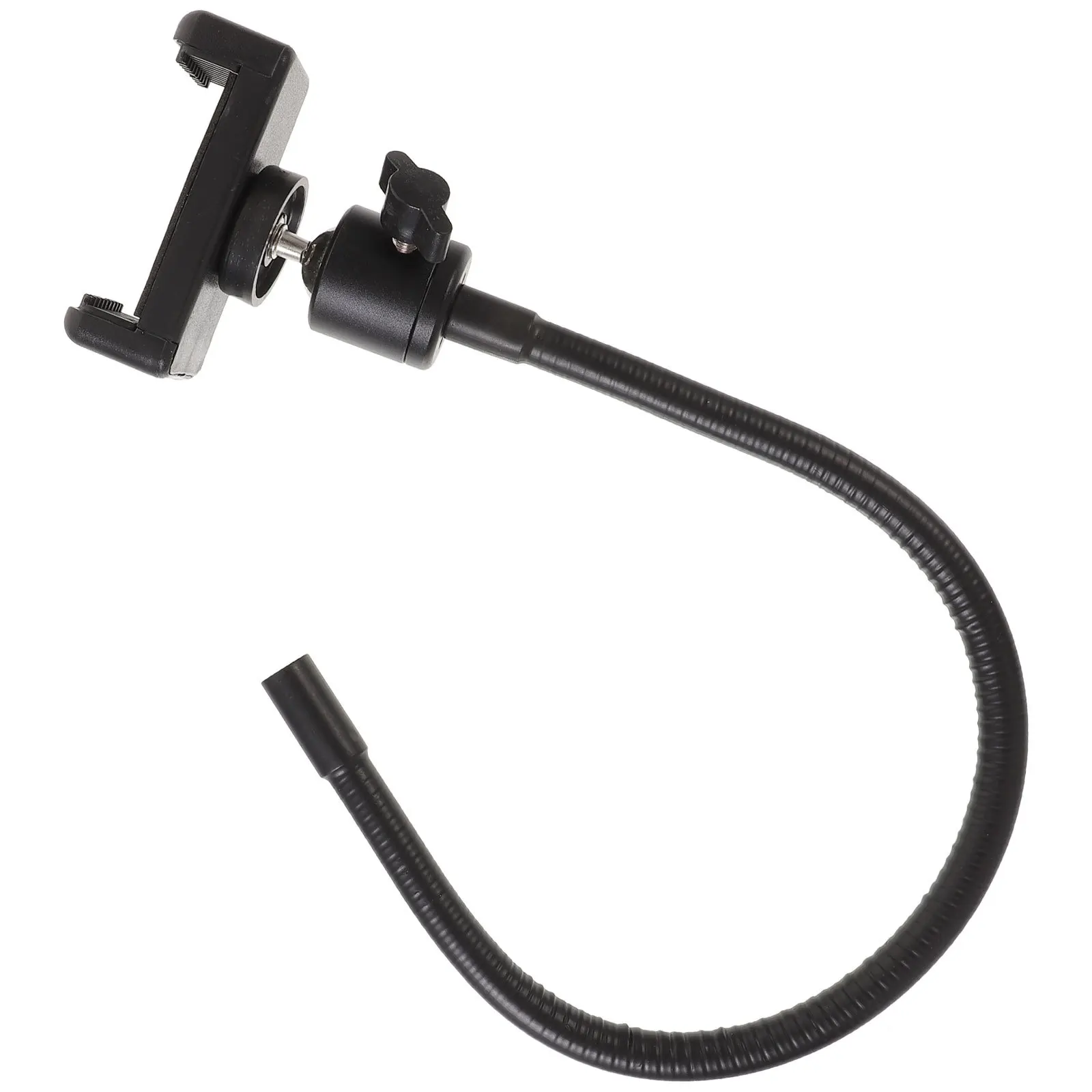 

1Set Phone Holder Tripod Mount Flexible Hose Stable Ball Head Adjustable Angle Portable Tripod Adapter Phone Camera Mount