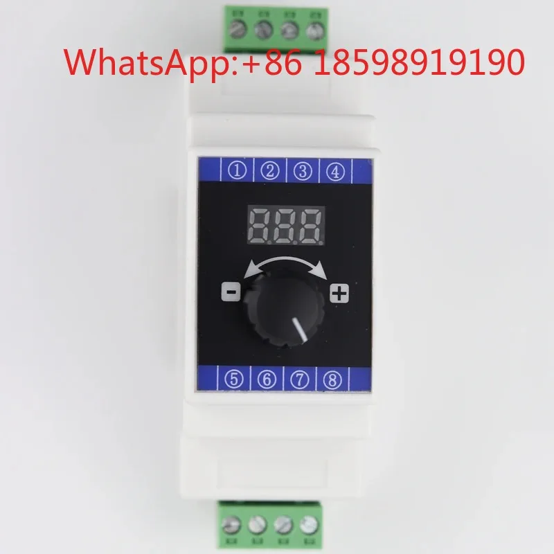 Rail Mounted 0/4-20mA Current Signal Generator Analog Valve Debugging Simulator Q01H09B Industrial Control Equipment Accessory