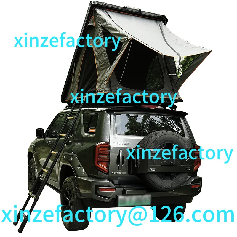 

Customizable automatic self-driving tour ultra-thin aluminum alloy triangular roof tent