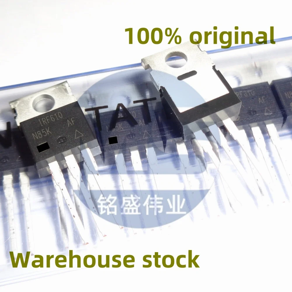 

10 шт. 100% новый IRF610 IRF610PBF 200 В 3,3 А прямая вставка TO-220 MOSFET точечная продажа