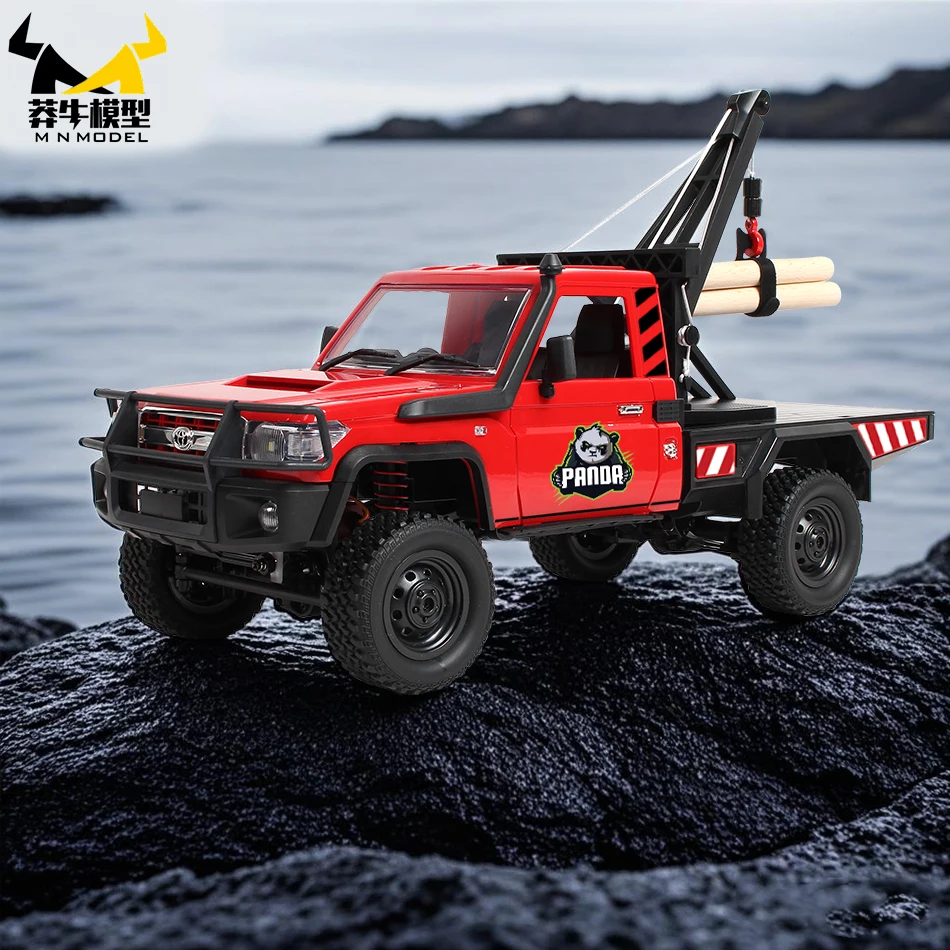 MN نموذج 1/12 4x4 RC الباندا الخوض سيارة الإنقاذ الغوص جميع التضاريس مركبة تسلق شاحنة الهندسة روك الزاحف لعبة للكبار