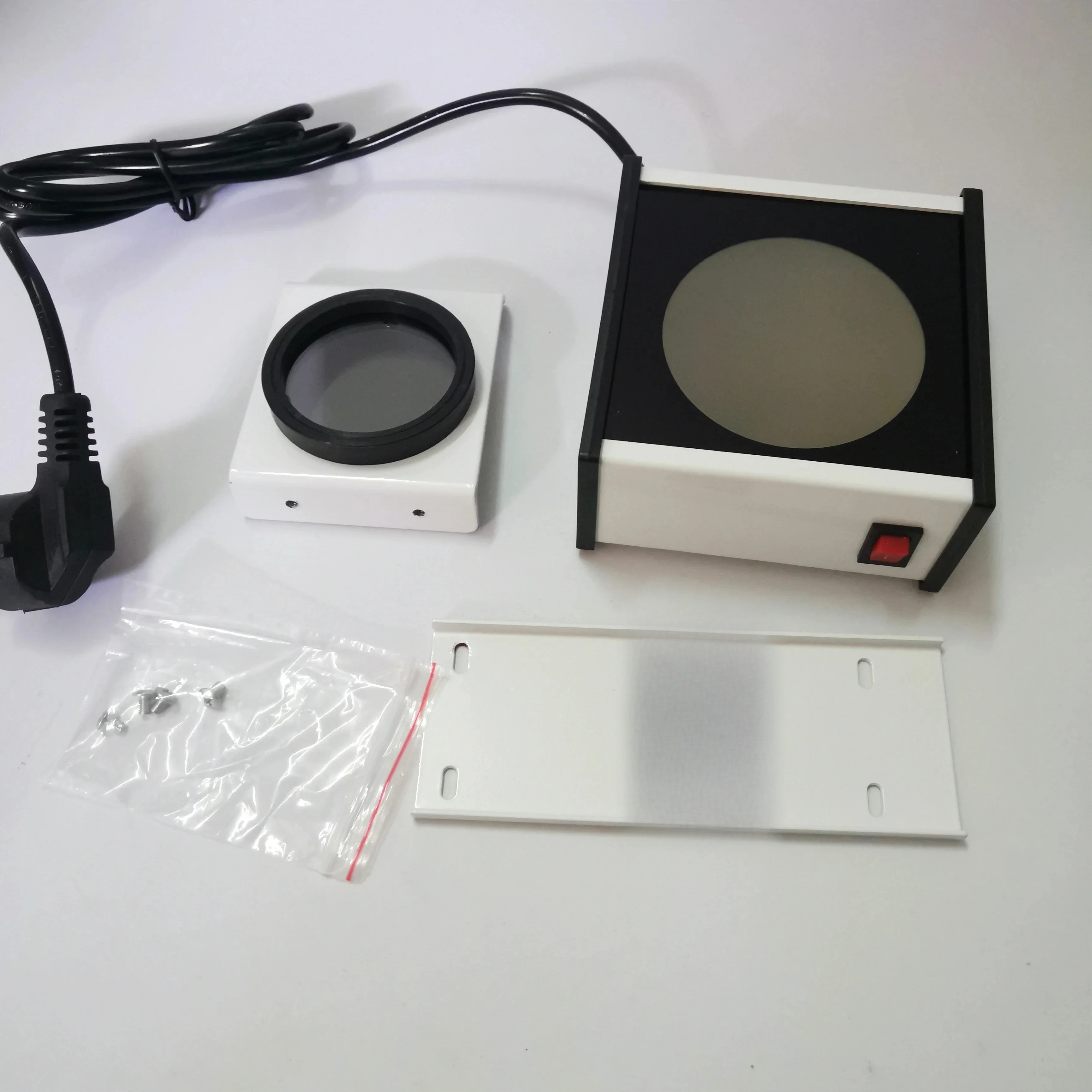 LED Lens Stress Tester for Finished Glasses | Optical Strain Inspection Tool with Polarized Light for Optician Store & Lab