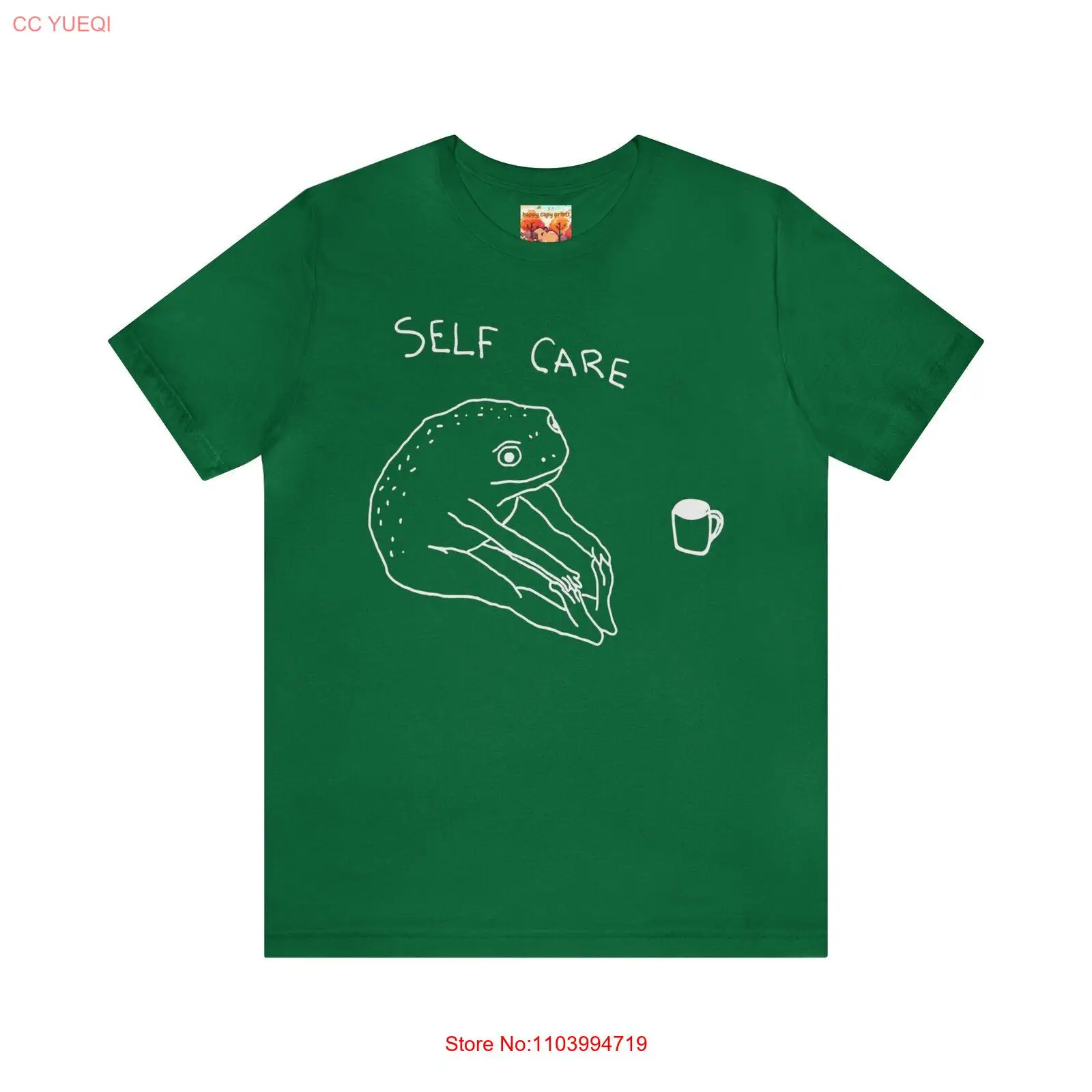 Self Care Frog Unisex Shirt