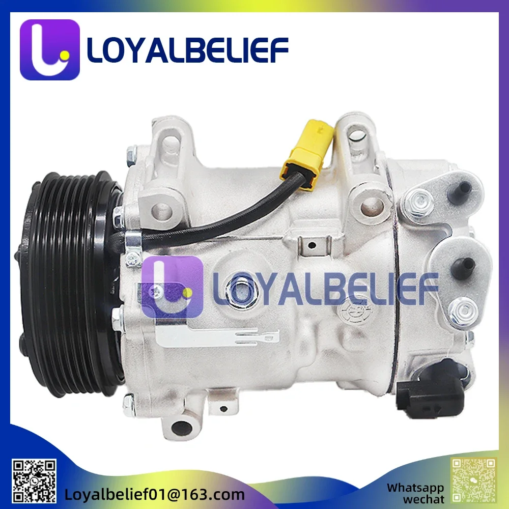 

New Air Conditioning Compressor For Peugeot 407 308 Citroen C5 6453ZT 6453ZS 648756 351334271 9671451380 9684141780