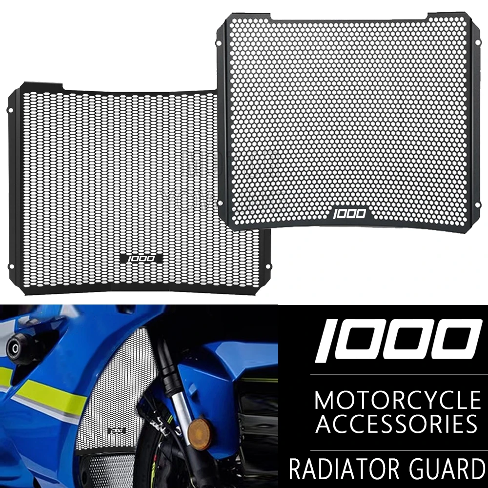 Für Suzuki GSX-R1000R GSX-R1000 ABS GSXR 1000 1000R 2017-2025 Motorrad Kühlergrill Schutzabdeckung Wassertankschutz