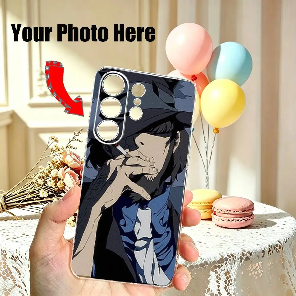 Daisuke Jigen Lupin the Third Phone Case For Samsung S25,S24,S21,S22,S23,S30,Ultra,S20,Plus,Fe Transparent Cover
