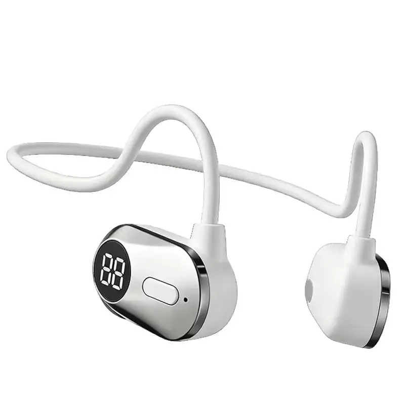 VV11-NEW Ear Hook Wireless Sports Headphones Auriculares Open Ear Earphones Against-the-ear Headset for Running Driving Fitness