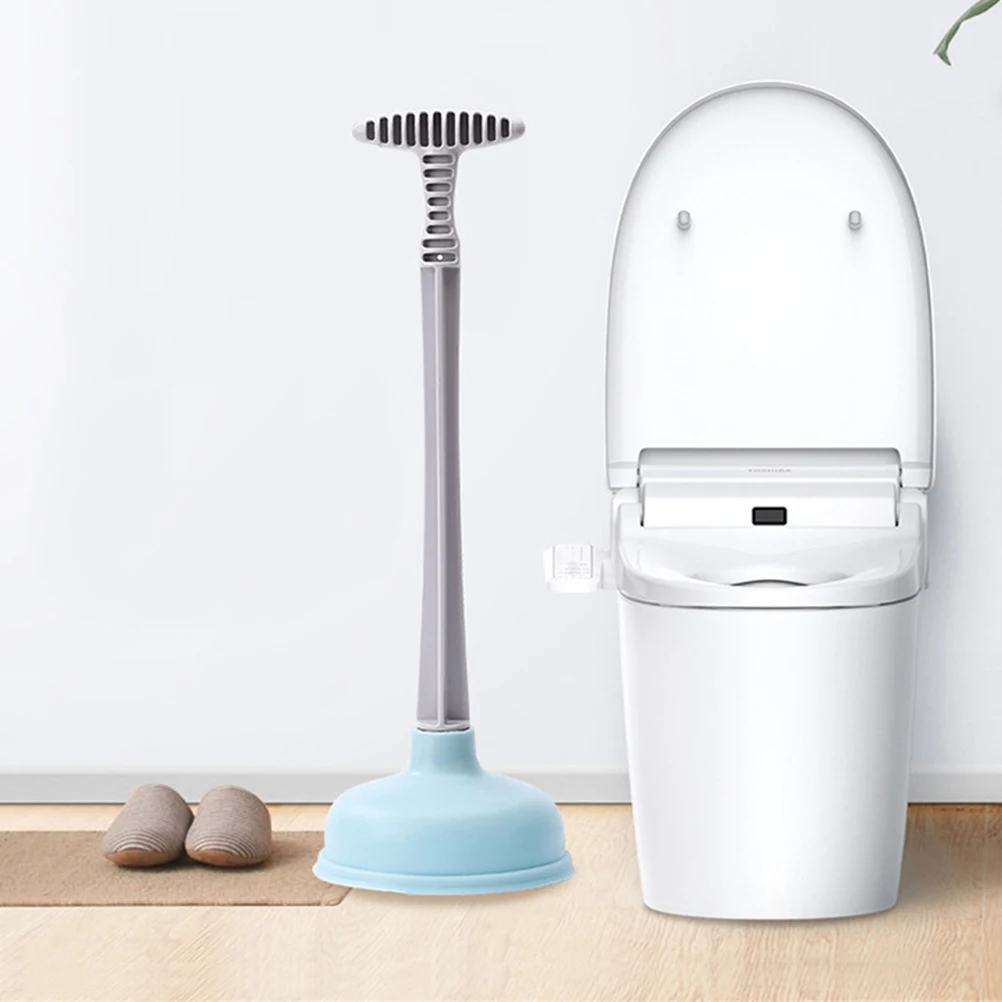 

2pcs Strong Toilet Plunger Home Sewer Cleaner Toilet Suction Sticks Unclog Tool Closestool Cleaner Kitchen Bathroom