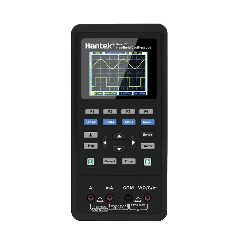 Hantek 2C42 2C72 2D42 2D72 Digital Multimeter Tester Handheld Oscilloscope Usb Waveform Generator 3in1 Osciloscope Portable