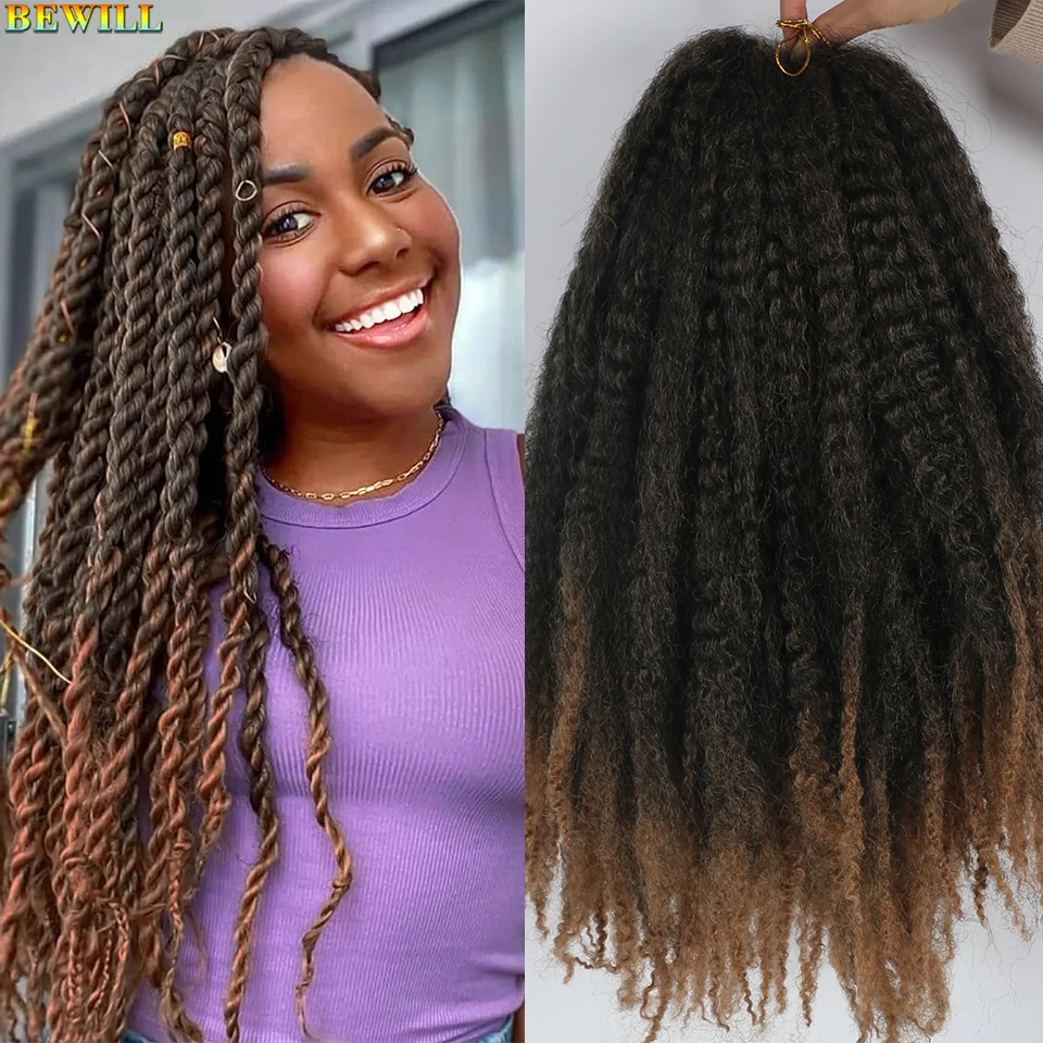 

Волосы Marley Twist, плетение волос Marley Twists, афро-кудрявые вьющиеся волосы, искусственные локоны, вязанные крючком волосы, синтетические наращивание волос Bob Marley