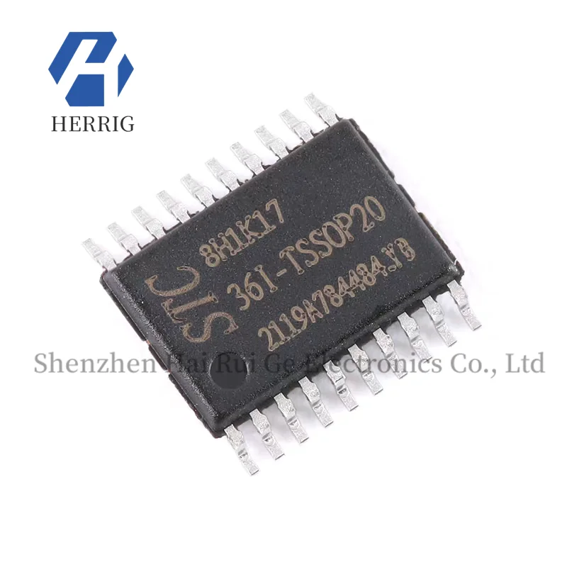 

Genuine STC8H1K17-36I-TSSOP20 1T 8051 microcontroller single-chip microcomputer chip