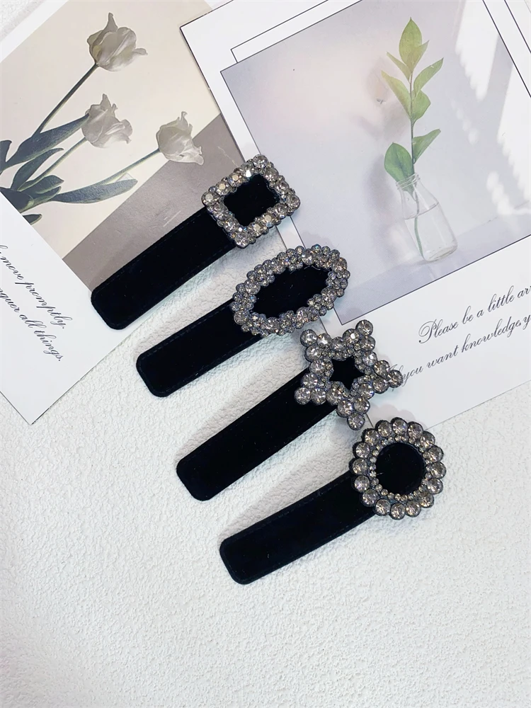 

2Pcs Luxury Rhinestones Women Hair Clips Bling Hair Pins New Design Fashion Elements Hair Decor Accessories Party Decorations