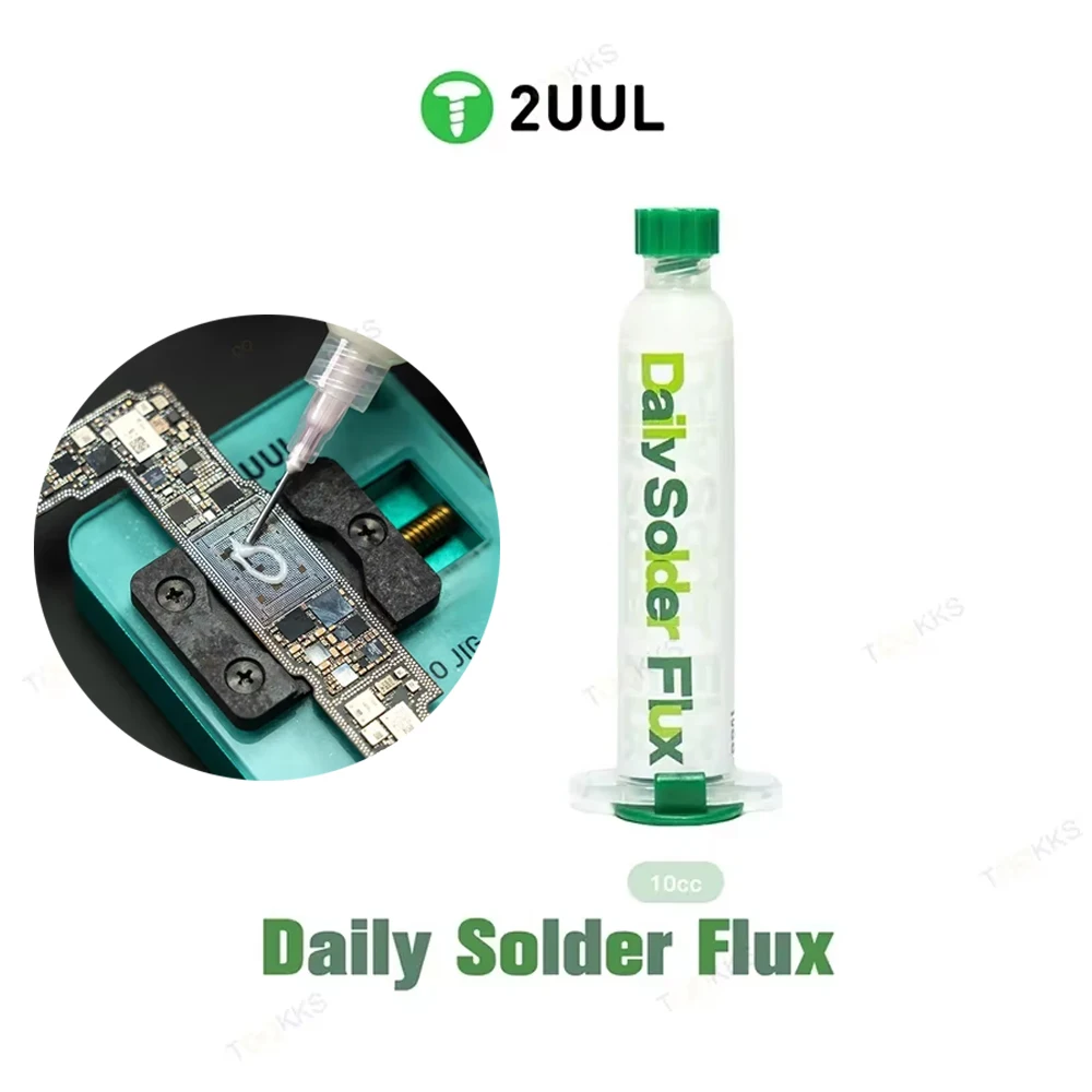 2UUL SC14 Daily Solder Flux 10CC for Mobile Phone Maintenance IC Chip PCB Motherboard Repairb Welding Paste