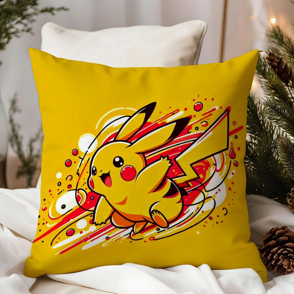 Pillow Covers Decorative Cushions For Sofas P-Pika Q-Chu Pe…