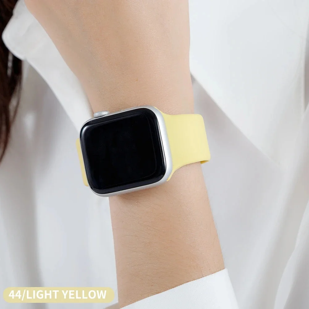 Cinturino sportivo in silicone traspirante per Apple Watch 38/40/41mm 42/44/45/49mm-compatibile con iWatch series 987654321SE-uomo donna