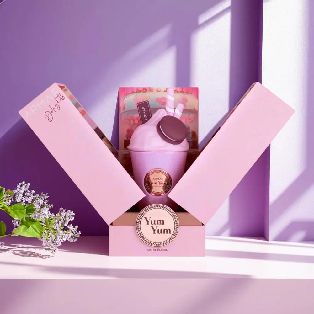 Armaf Delights Yum Yum Ice Cream Perfume Gelato Eau De Parfum Natural Spray Vaporisateur 100ML Brand New Packing Women Parfum