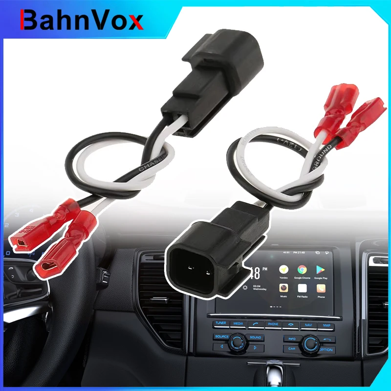 Bahnvox 2 Pieces Car Audio Speaker Wire Harness Connectors 72-5600 for Ford Mazda Aadpter Wire