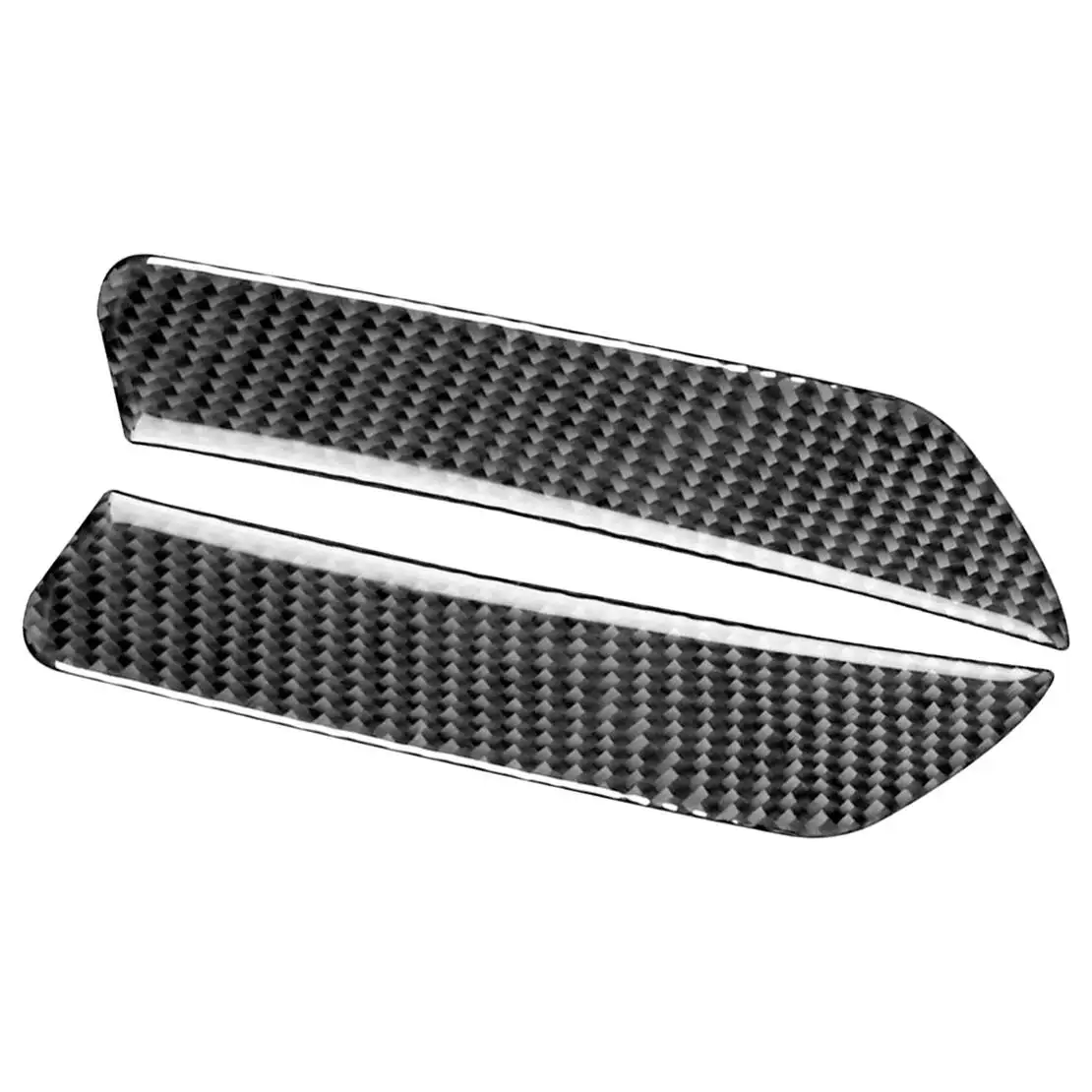 

1 пара накладок на внутренние дверные ручки из углеродного волокна для Hyundai Genesis Coupe 2013-2016