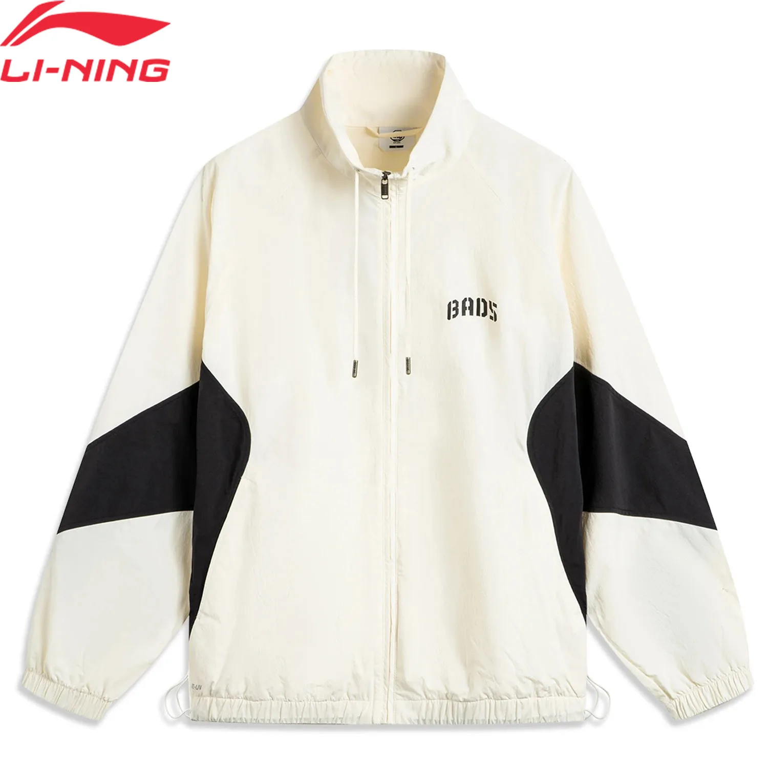 

Li-Ning Men Sports Style Windbreaker AT._UV-50+ Loose Fit Nylon Comfortable Breathable LiNing Fashionable Leisure Jacket AFDV127