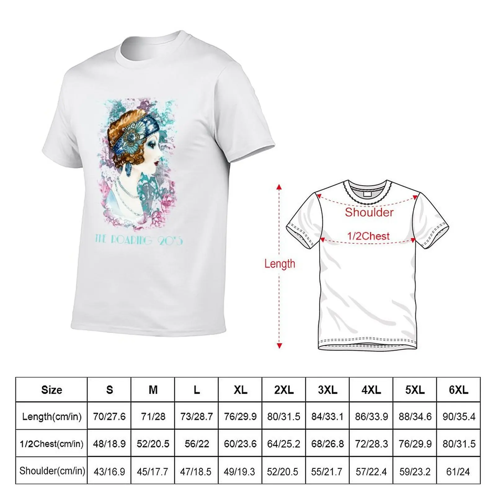 Roaring Twenties Charleston Flappers T-Shirt t shirt custom print man t shirt graphic T-Shirt